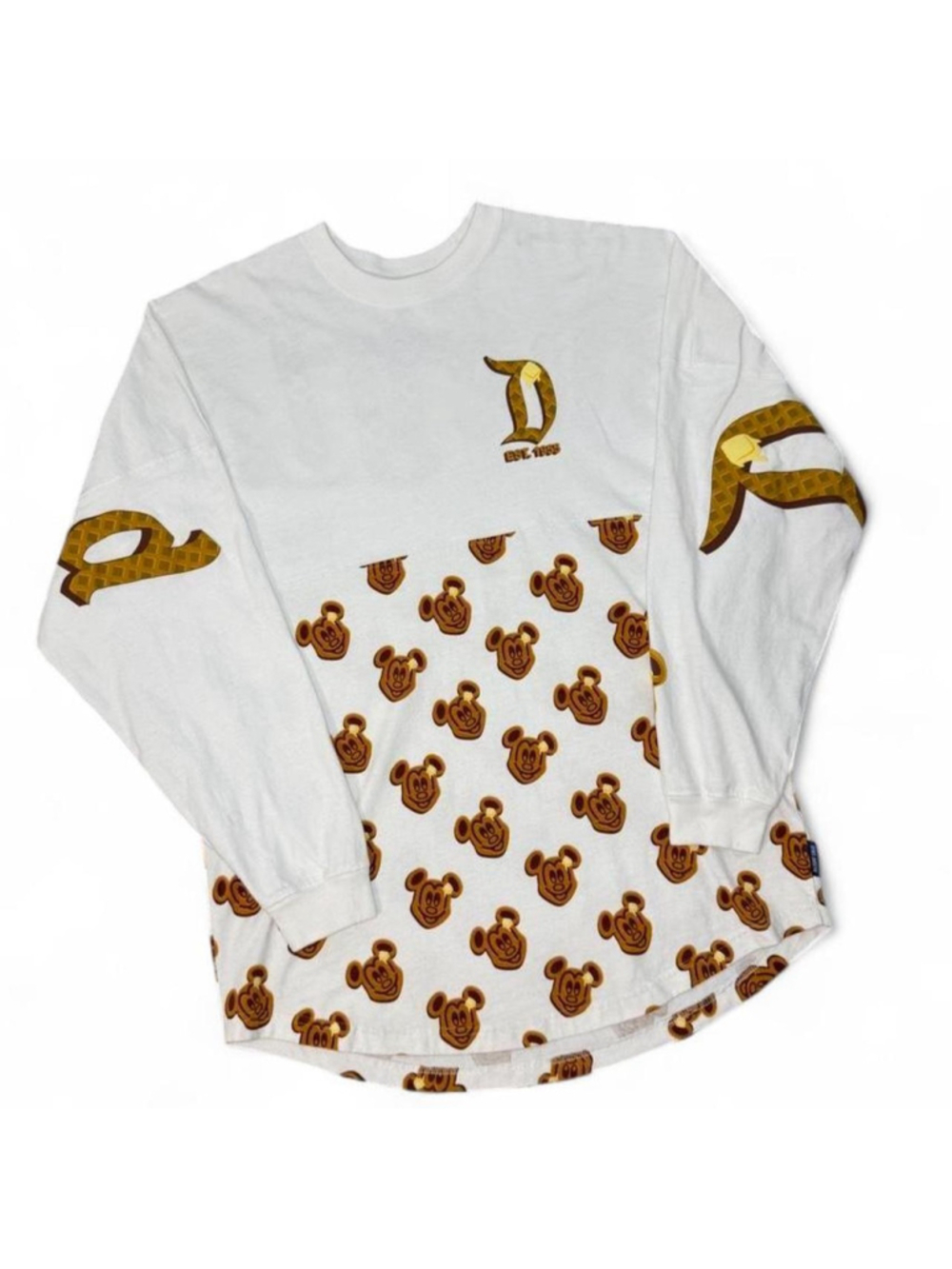Disneyland Resort Mickey Mouse Waffle Spirit Jersey - Size M